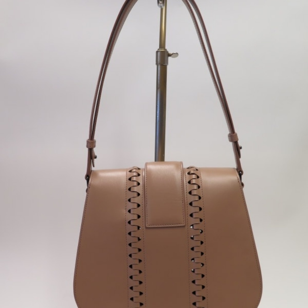 NEW Alaia Shoulder Bag Blush Nude Leather - Picture 4 of 8